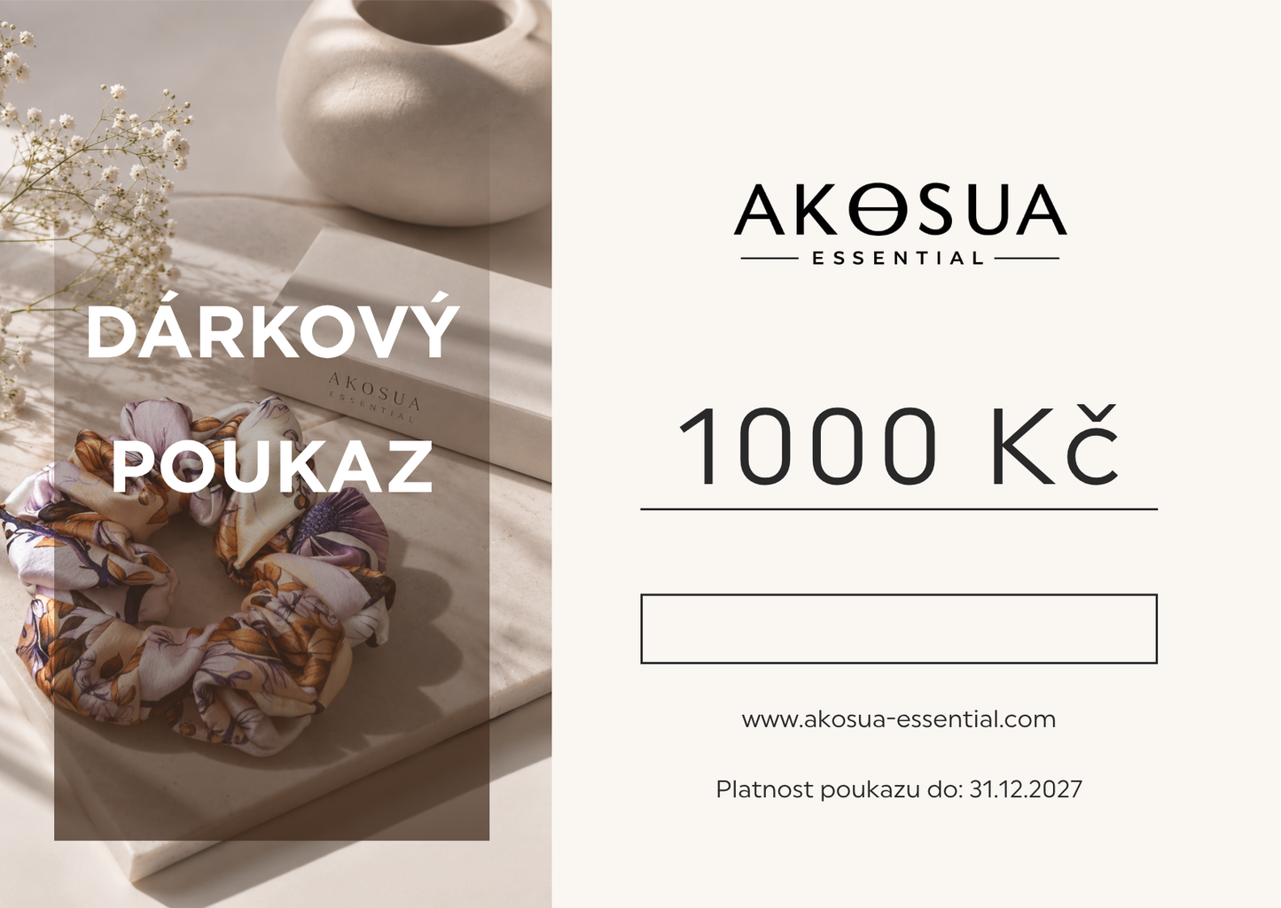 Dárkový voucher